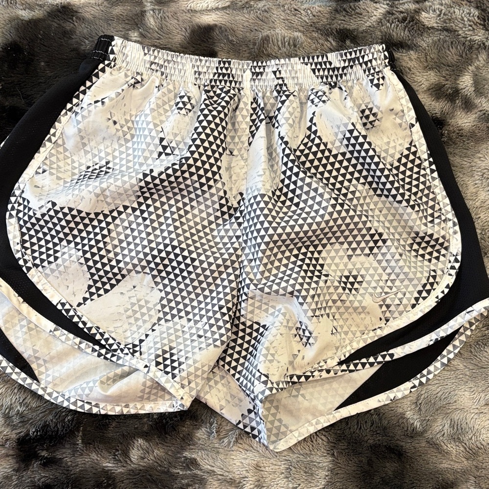 Nike Black and White Shorts
